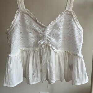 American Eagle Cropped Tank Top